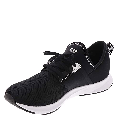 New Balance Women's Dynasoft Nergize V3 Cross Trainer, Black/White, 9