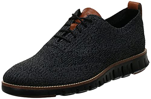 Cole Haan mens Zerogrand Stitchlite Oxford, Black/Magnet/Black, 11 US