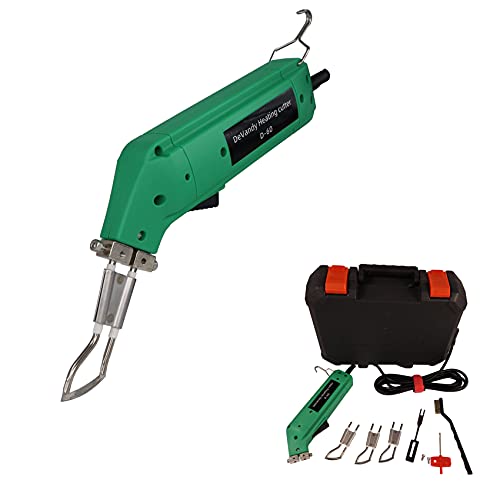 DeVandy D60-Hand Held Hot Knife Fabric Cutter Heat Cutter (HEAT CUTTER WITH 3PCS BLADES)