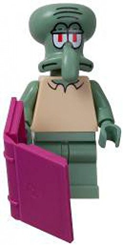 LEGO Minifigure - Spongebob Squarepants - Squidward Tentacles (Modified Head)