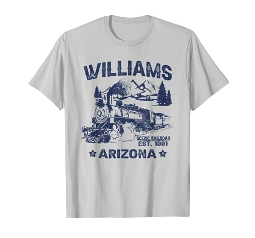 Vintage Train Williams Arizona T-Shirt