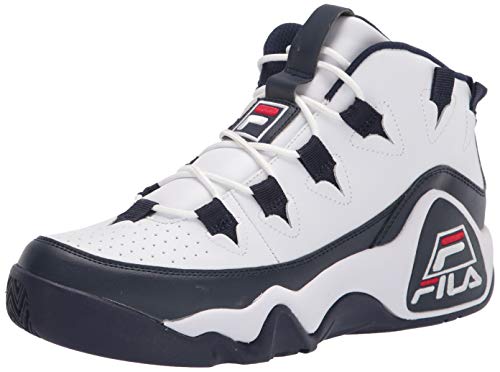 Fila Men's Grant Hill 1 Sneaker, White Navy Red, 11