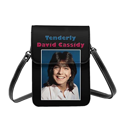 David Cassidy Small Cell Phone Purse Shoulder Bags Cell Phone Purse Clutch Handbag