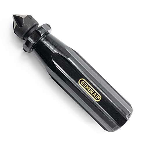 General Tools 196 Short Length Hand Reamer & Countersink, 3/4'
