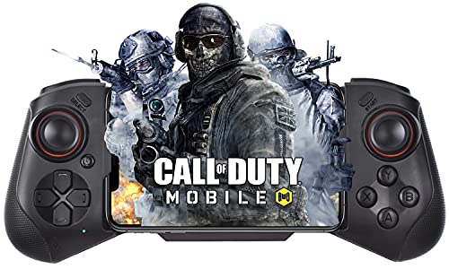 Joso Mobile Game Controller for iPhone, Android, PC, Steam, Direct Play, 15 Hours Playtime, Phone Controller Gamepad Joystick for iPhone 14 13 12 Pro Max, Galaxy S23 S22 Ultra, iPad, Tablet, MFi Games