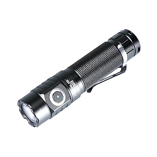 klarus ST10 Rechargeable EDC Flashlight, 1100 Lumens Pocket-Sized LED Flashlight, IPX8 Water Resistant Torch 6 Modes for Outdoor Camping Hiking Cycling & Emergency Use