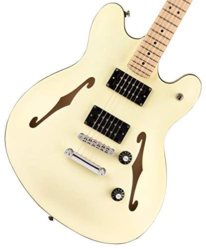 Squier Affinity Series Starcaster Electric Guitar, with 2-Year Warranty, Olympic White