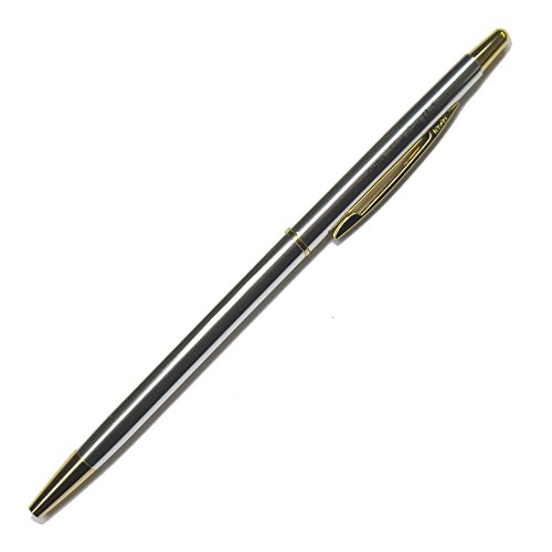 OHTO Ballpoint Pen Slim Line Silver Body (NBP-5B5-SV)