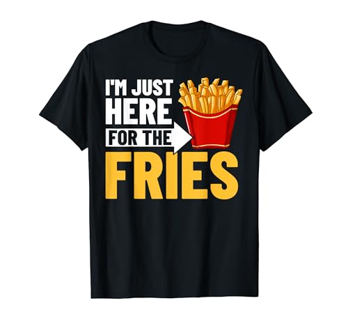 French Fries Fryer Cutter Recipe Oven T-Shirt