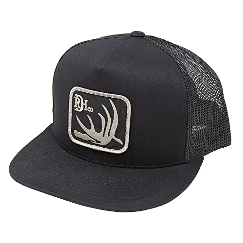 Red Dirt Hat Company Deer Shed Adjustable Hat (Black/Black)