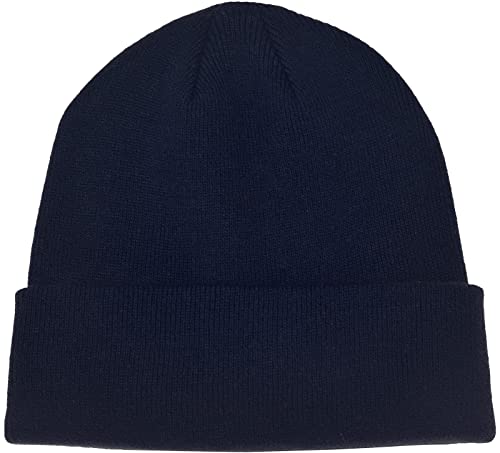 PHILIGHTS 100% Cotton Beanie Hat Knit Winter Hats for Women Men, Cuffed Slouchy Beanies Skull Cap Womens Knitted Soft Warm Ski Hat