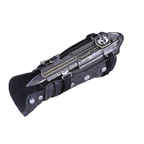 ASSASSIN'S CREED 4 BLACK FLAG PIRATE COSPLAY HIDDEN BLADE EDWARD KENWAY GAUNTLET