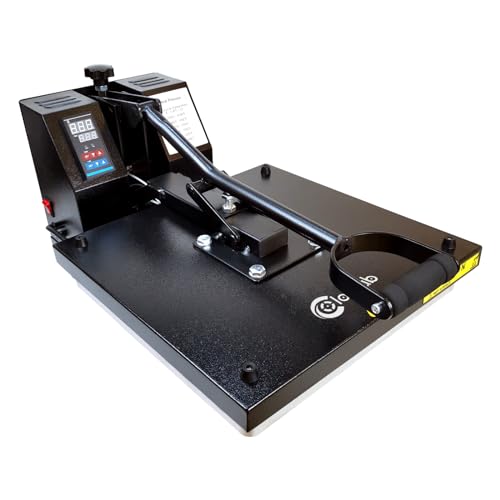 ColorSub Clamshell Heat Press Machine 15x15 inch Professional Factory Heat Transfer Sublimation Presses for T-Shirt