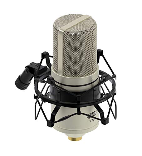 MXL 770 Vintage White LIMITED EDITION California Series Large Diaphragm Condenser Microphone