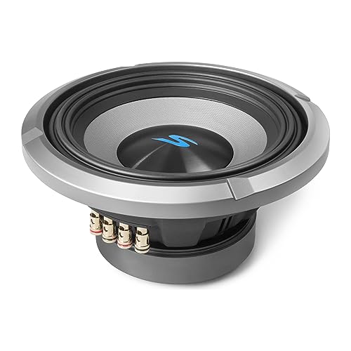 Alpine S2-W10D4 10' S-Series Dual 4 Ohm Car Subwoofer, 1800W Max, 600W RMS