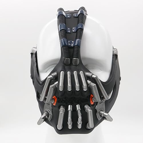 FPOLAN Bane Mask MaskThe Dark Knight Hallowen Mask Cosplay Halloween Mask for Adult