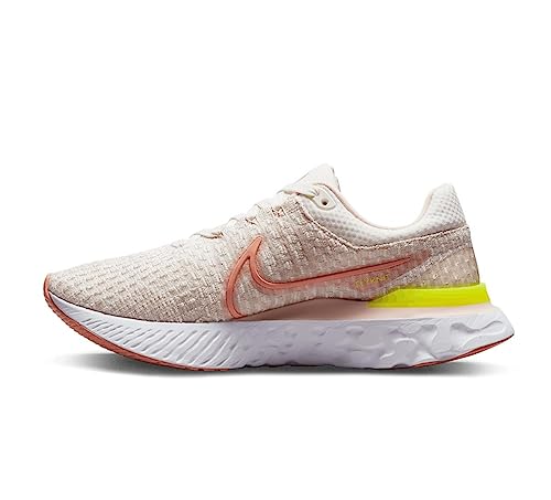 Nike Women's React Infinity Run Flyknit 3 - Size 9 US - Pure Platinum/Mint Foam-White