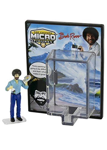 World's Smallest Bob Ross Pop Culture Micro Figure, 5041