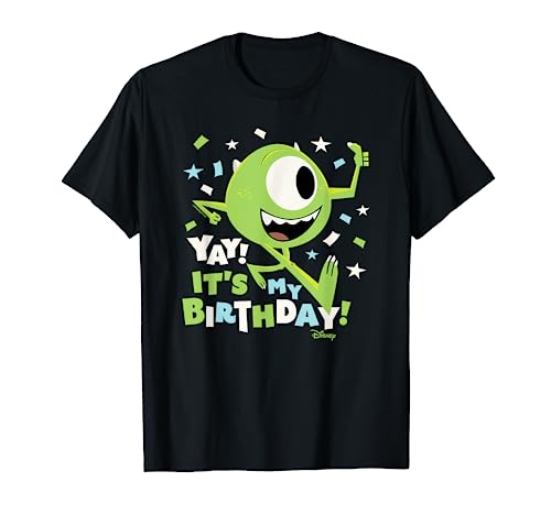 Monsters Inc - Yay Its My Birthday Mike T-Shirt