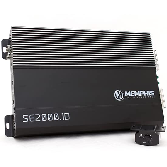SE2000.1D Memphis Audio 2000W Monoblock Amplifier