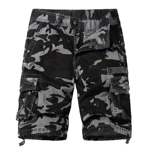 Generic Men Cargo Shorts Camo Cargo Camo Shorts Hunting Shorts Men's Shorts Camouflage Shorts for Men Camouflage Shorts Stretch Twill Shorts Boys Cargo Shorts Size 10-12 Cargo for Men Shorts