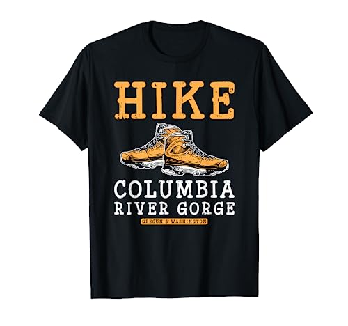Hike Columbia River Gorge Oregon & Washington Hiking T-Shirt
