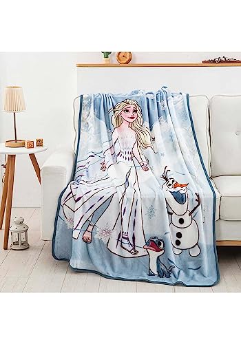 Northwest Frozen Silk Touch Throw Blanket, 46' x 60', Snow Play