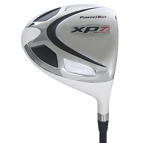 Powerbilt Golf Clubs XP7 White Driver 10.5* Graphite Stiff Flex