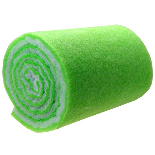 AQUANEAT Aquarium Filter Media Pad Dual Density Bonded Filter Floss Roll Cut to Fit for Fish Tank Canister Filter 72'