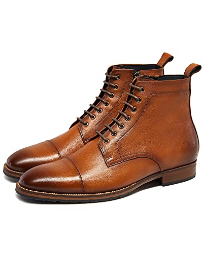 Dockorio Mens Casual Chukka Boots Leather Dress Boots for Men
