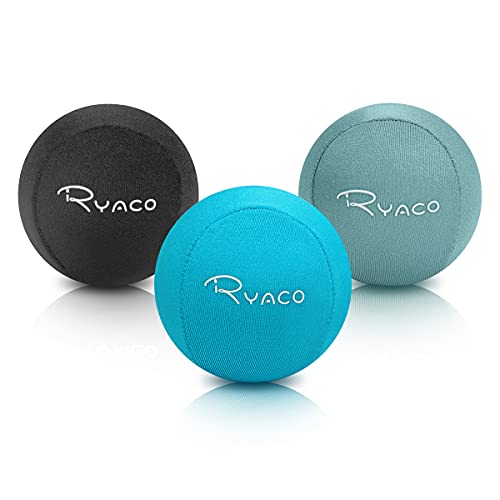 Ryaco Hand Stress Balls, Stress Balls for Adults, Soft & Hard Gel Balls Set of 3 - Anxiety Relief, Resistance Training, Easy Squeeze, Grip Strength for Kids & Elders (3 Pack)
