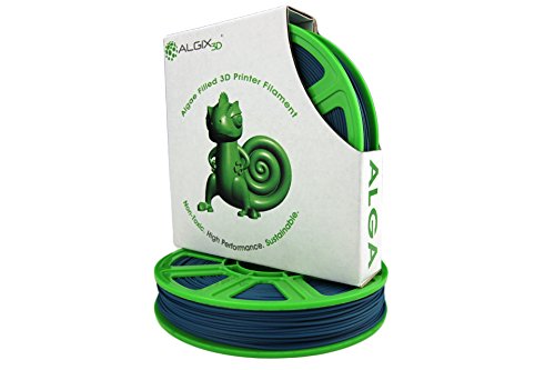 3D Printlife Alga 1.75mm, 375g Blue Algix 3D Printer Filament, Dimensional Accuracy  +/- 0.05 mm, Blue