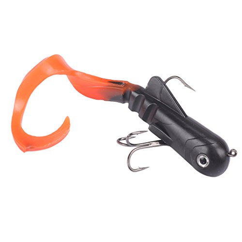 Mizugiwa 8'/20cm 45g Pike Musky Dawg Fishing Soft Bait Lure,Fishing Tackle Red Tail