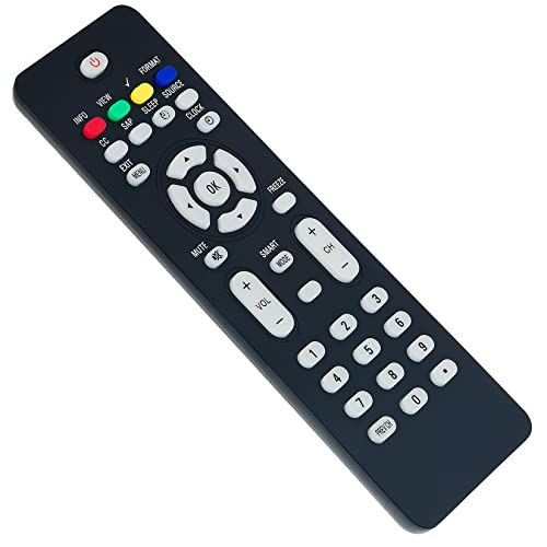RC2023624/01B Replacement Remote Control Applicable for Magnavox LCD TV 19MF338B 19MF338B/F7 19MF338B/27B 19MF338B/F7B 19MF338B/27E