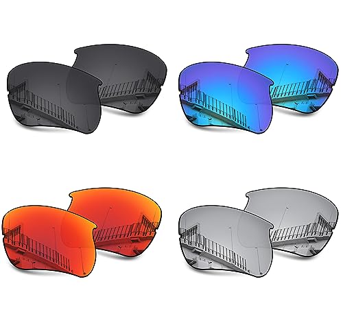 Well-aimed Replacement Lenses Compatible with Bolle Parole Sunglasses - Value Pack 401