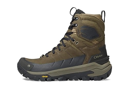 Oboz Men's Bangtail Mid Insulated B-DRY Waterproof, Sediment, 12