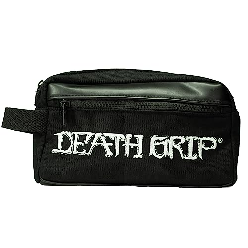 THE VINTAGE GROOMING CO. Toiletry Bag For Men | Canvas Dopp Kit | Death Grip Men's Shaving Kit Bag | Hanging Travel Toiletries Bag