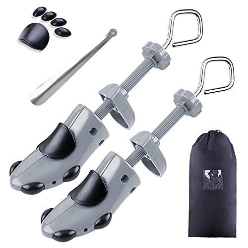 cyrico Shoe Stretcher Men 4-way Shoe Expander Widener Shoe Tree Shape for Wide Feet