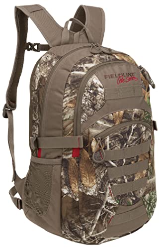 Fieldline Treeline Hunting Backpack PRO Series | Tactical Backpack for Men and Women | Camo Backpack for Hunting | Heavy Duty Army Backpack | 31.8L Capacity | Realtree Edge
