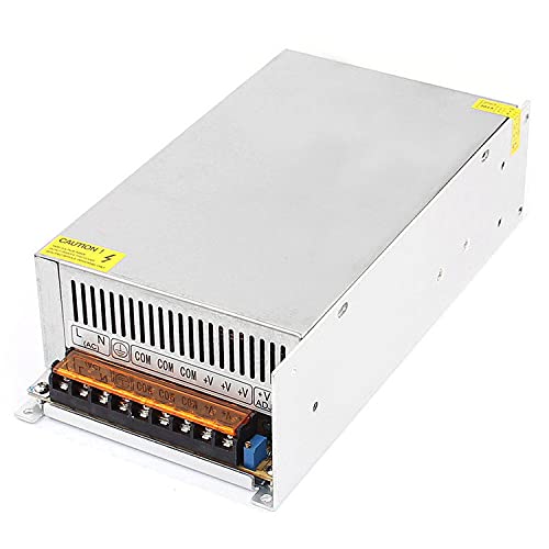 EAGWELL 1200W DC Power Supply,24V 50A AC 96V-130V Converter DC Adapter Universal Regulated Switching Power Supply 12 Volt LED Power Supply for LED Strip,CCTV, Radio, Computer Project