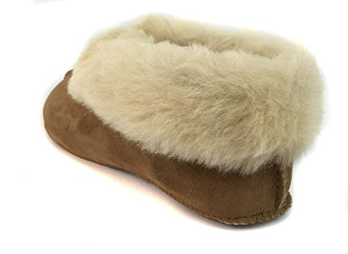 surell Shearling Slipper with Soft Sole - Fur Clog Slipper for Indoor & Outdoor - Warm & Fuzzy Winter Slippers for Women - Soft Sole Unisex Slippers for Cold Weather (8)
