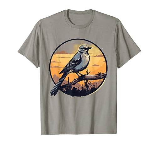 Retro Style Mockingbird T-Shirt