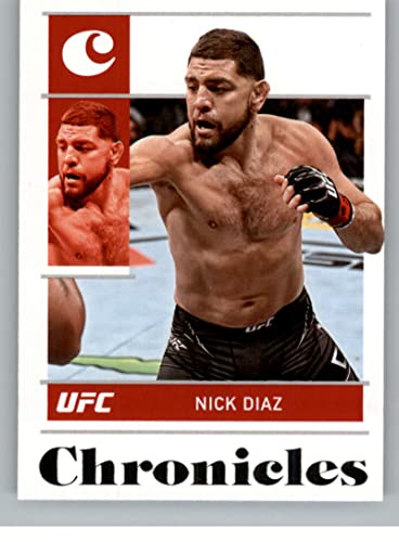 2022 Panini Chronicles UFC #5 Nick Diaz Middleweight Chronicles Official MMA Trading Card in Raw (NM or Better) Condition