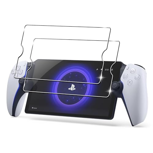 zZjoOoj for Playstation Portal Screen Protector 8 inches, Tempered Glass Compatible with PS Portal【2 pack】