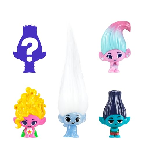 Trolls DreamWorks Band Together Mineez 5 Surprise Pack - Styles May Vary