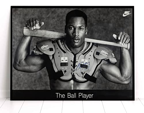 Bo Jackson Original Poster - Bo Jackson Artwork - Bo Jackson Print - Baseball Print - Bo Jackson ball player (Large (18x24 inches))