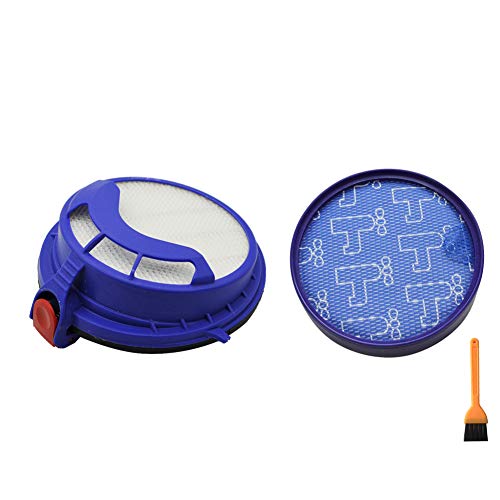 EZ SPARES Compatible Vacuum Parts Replacement for Dys DC25 Prefilter and Post Motor HEPA Filter Replacement DC25 Vacuum Filter Compare to Part 919171-02 916188-06