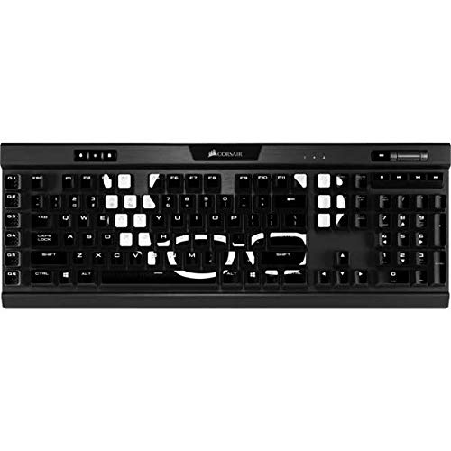 Skinit Decal Skin Compatible with K95 RGB Platinum Mechanical Gaming Keyboard - Skinit Originally Designed Feel The Bern Outline Design