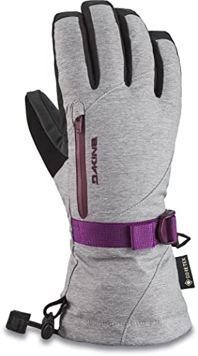 Dakine Women's Sequoia Gore-Tex Snowboard & Ski Gloves, Silver Gray, Small
