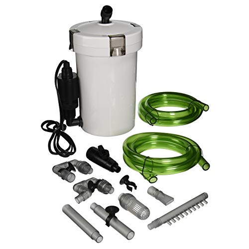 SunSun Tech'n'Toy HW-603B 106 GPH 3-Stage External Canister Filter, 12 Piece Set